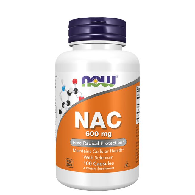 Now Foods NAC 600 mg 100 kapslar